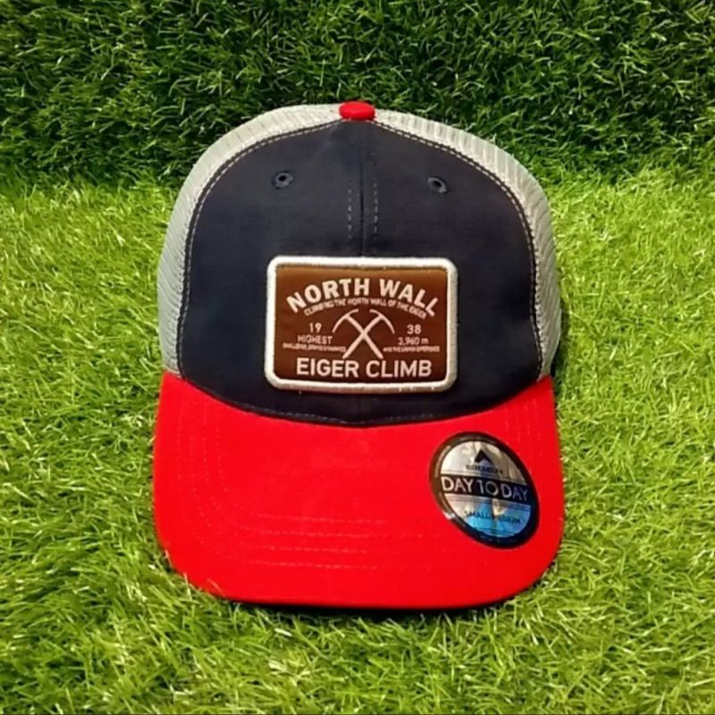 Topi north wall climb trucker caps original