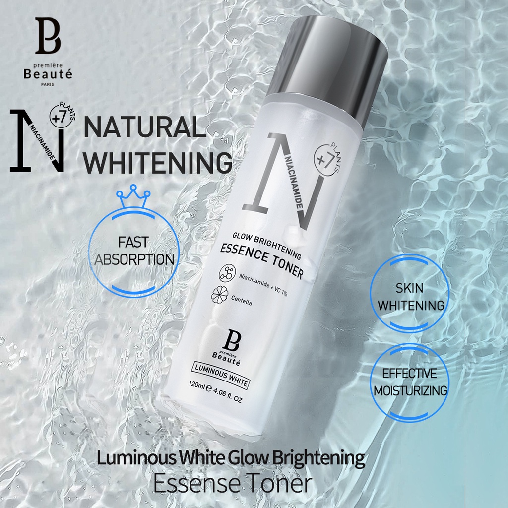 ✨ AKU MURAH ✨Premiere Beaute Luminous Glow Brightening Essence White Toner 120ml