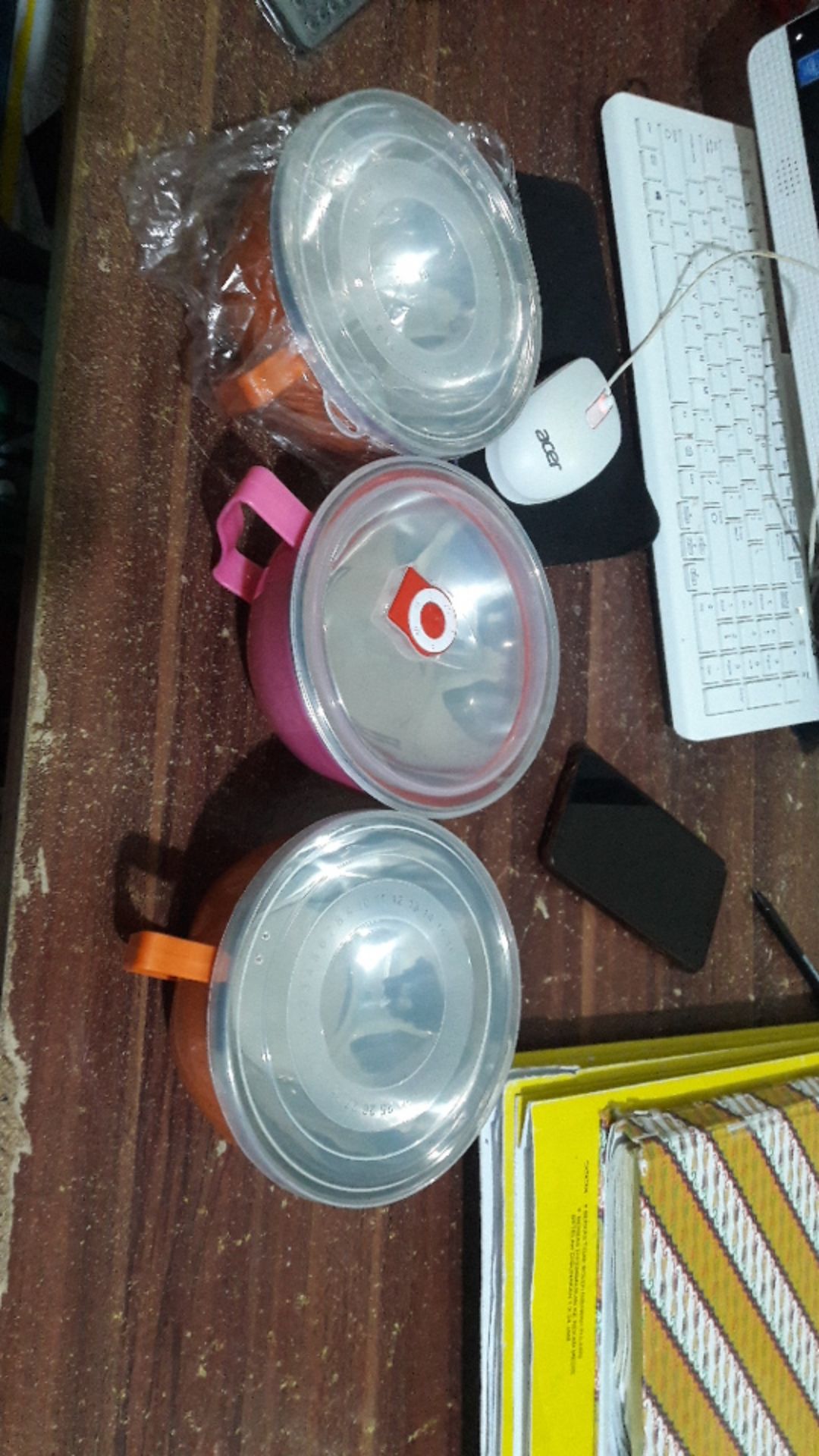 Mangkok Mini Serbaguna Cocok Mie Instant Salad Buah