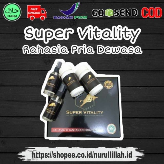 SUPER VITALITY ORIGINAL - STAMINA PRIA