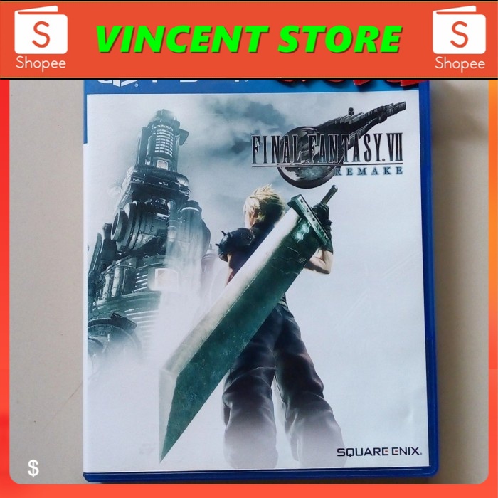 bd PS4 kaset game FINAL FANTASY Vll / VII REMAKE / FINAL FANTASY 7
