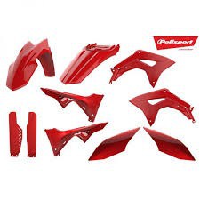 Cover Body kit CRF 150 L Polisport merah