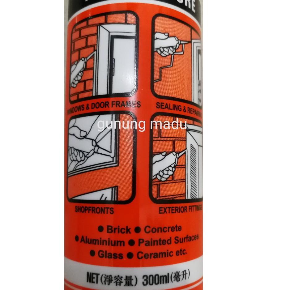 

Model baru - LEM KACA DOW SIL NETRAL PLUS CLEAR / LEM SILICONE SEALANT NEUTRAL <