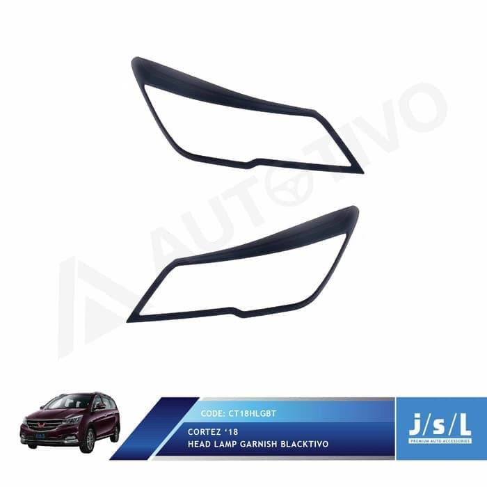 Wuling Cortez Garnis Garnish List Lampu Depan Head Lamp Blacktivo