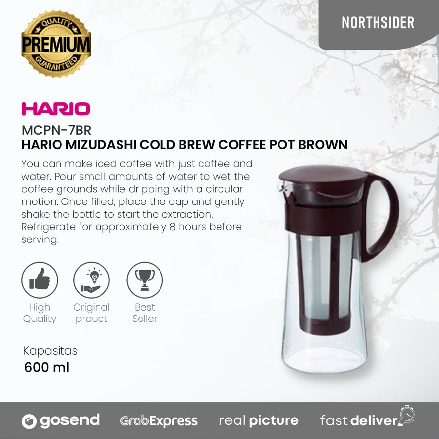 Hario Mizudashi Cold Brew Coffee Pot 600ML | Alat Kopi