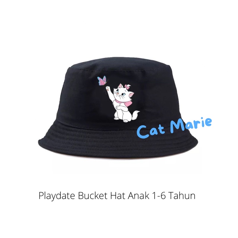 Bucket Hat Anak Polos Topi Anak Laki Laki Perempuan Topi Pikinik Anak Topi Rimba Anak Kupluk Anak Buket Hat Anak Bayi Laki Laki Perempuan 1 2 3 4 5 Tahun-Cat Marie