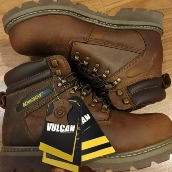 ORIGINAL KRISBOW Sepatu Pengaman / Sepatu Safety - Vulcan 6 Incc