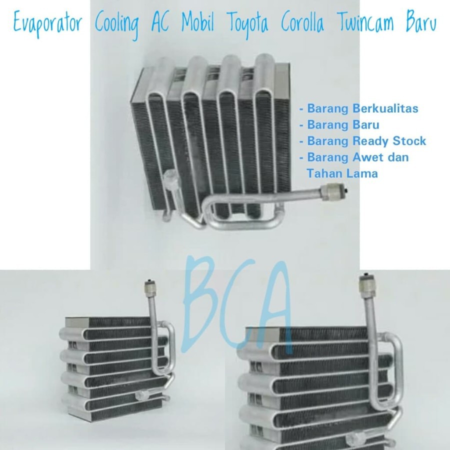 EVAPORATOR EVAP Cooling AC Mobil Toyota Corolla Twincam