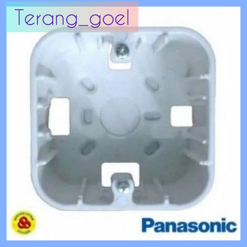 Panasonic Outbow Dos WEJ 6911/ OB Dus PanasonicWEJ 6911 Tempel Kotak  Putih