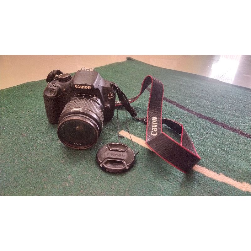 kamera second dslr cannon 1200D