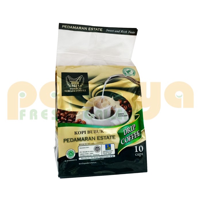 

(BISA COD) Key Coffee Drip Pedamaran Estate (10X7Gr) Pcs