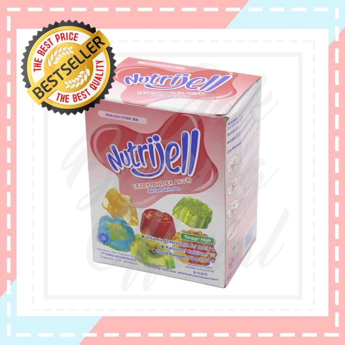 

Nutrijell Jelly Powder Rasa Leci 15g/sc