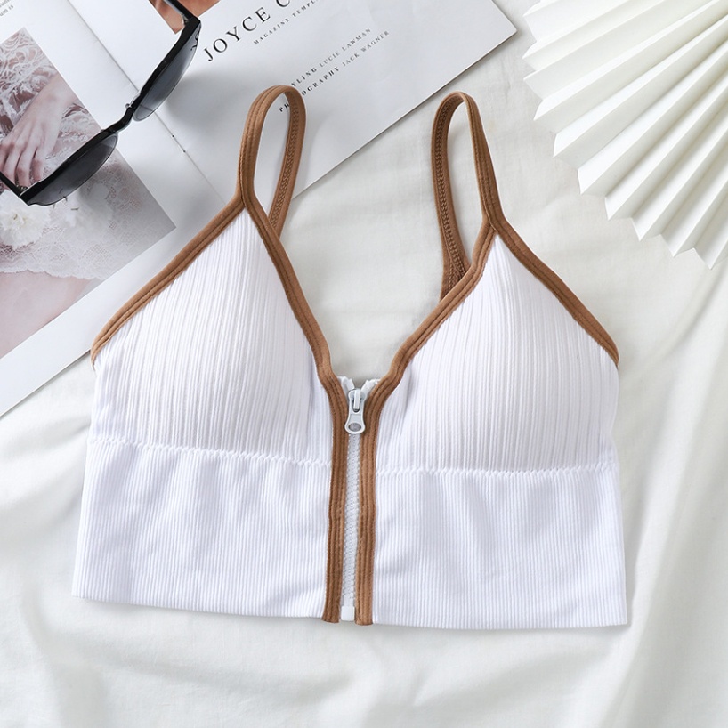 Celyne Bra Sport Wanita Model Resleting Tank Top Korea 1054