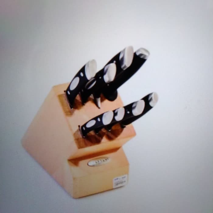 ScanPan 8 knife set wood