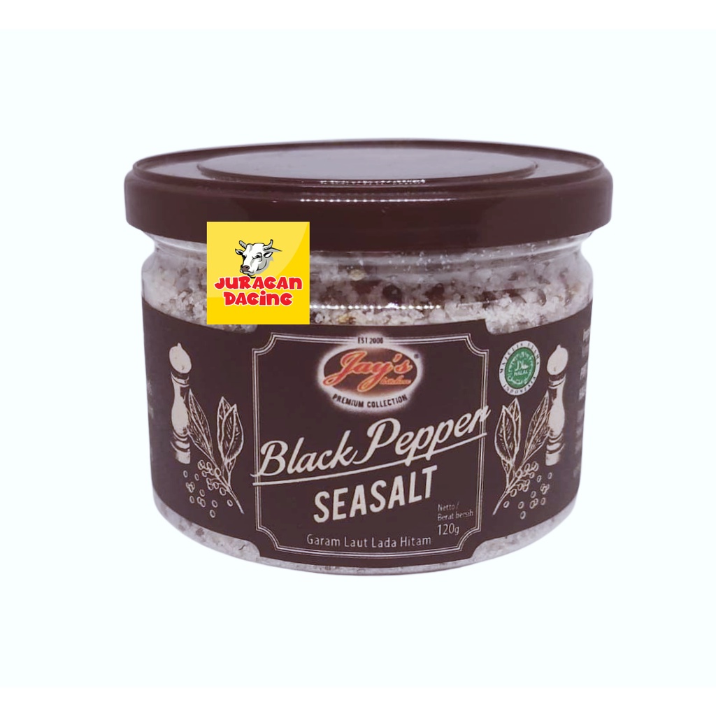 

Bumbu Jays BlackPepper SeaSalt