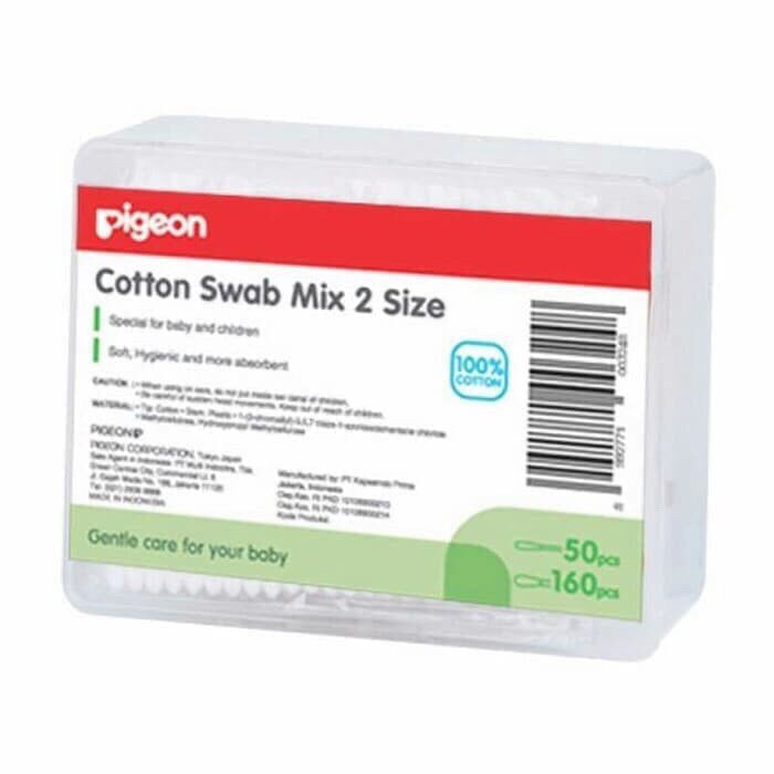 Pigeon cotton Bud Swab mIX 2 Size