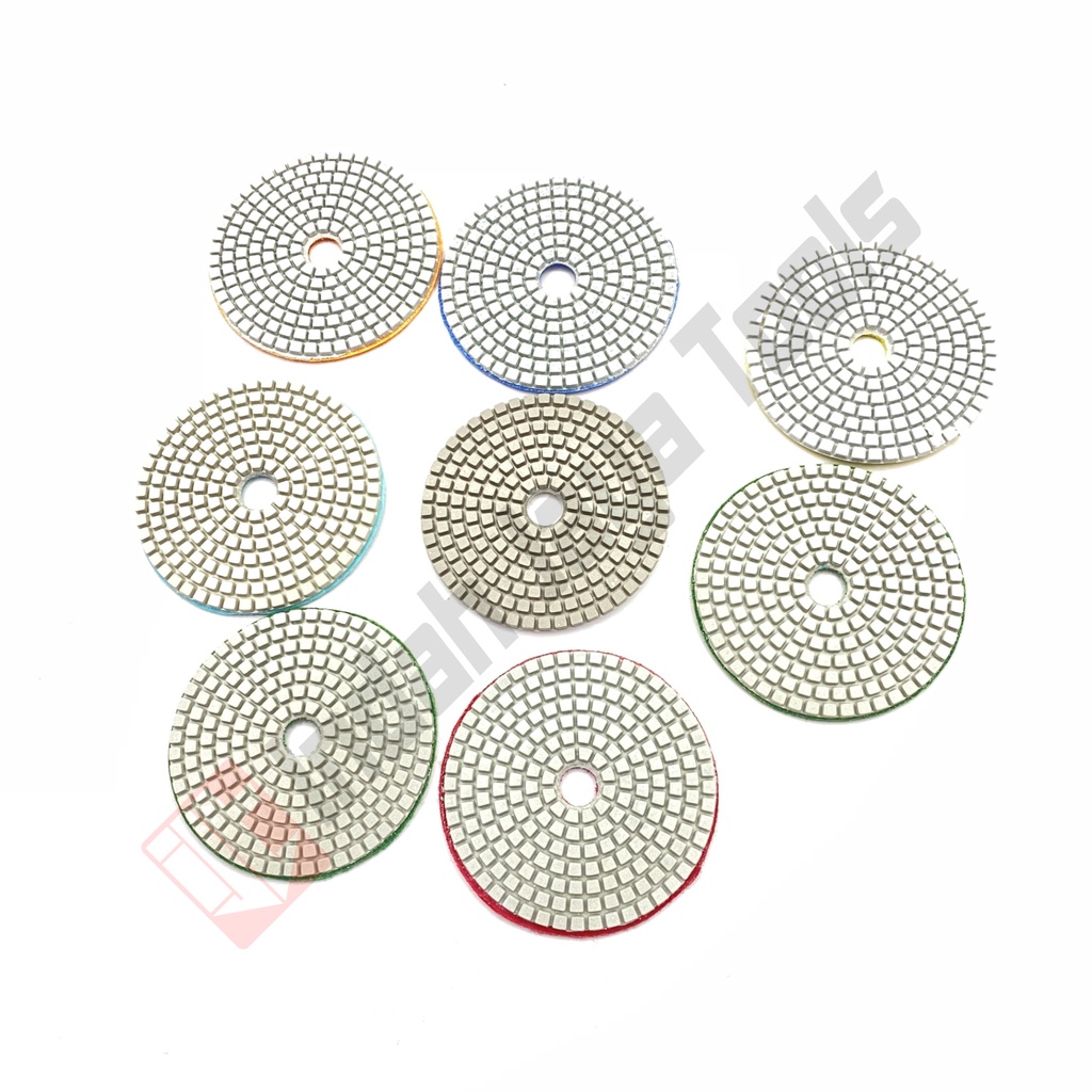 JHT Diamond Pad 4 Inch - Mata Gerinda Poles Marmer Granit Batu