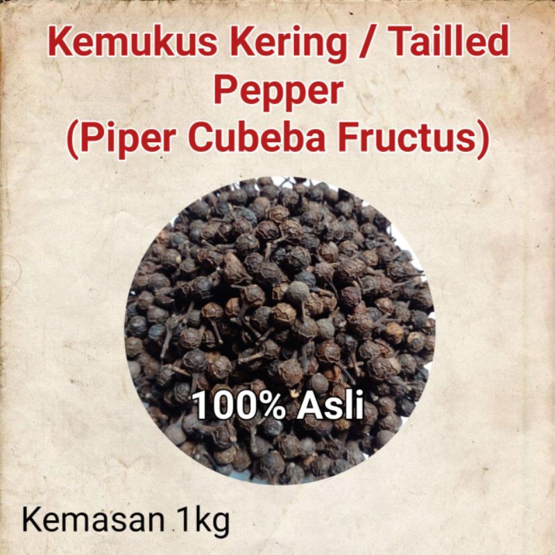 

Kemukus kering/Tailed pepper 1kg