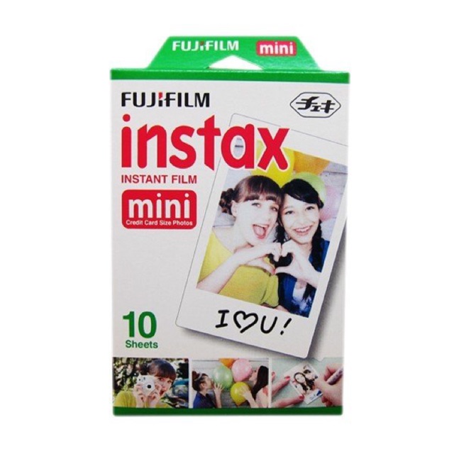 Refill instax mini polaroid singlepack original fujifilm shopee indonesia