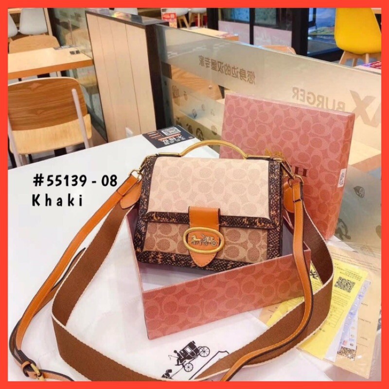 TAS FASHION WANITA RILEY TOP HANDLE 22 CROSSBODY CO 55139-08 WP