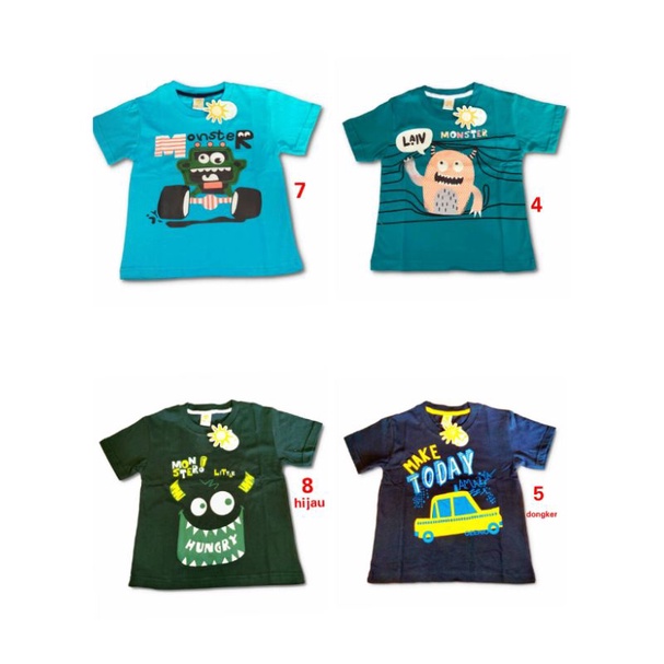 Kaos anak laki laki Little M
