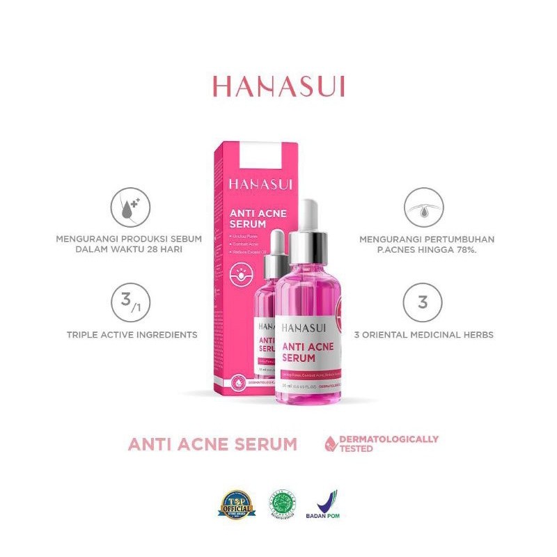 ✨ AKU MURAH ✨HANASUI Serum Whitening Series / Propolis/ Bright Up/ Rich Nutrition /Men