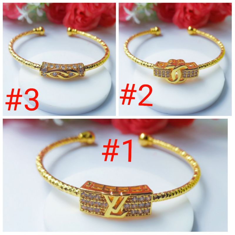 Gelang Tangan Xuping Lapis Emas Wanita