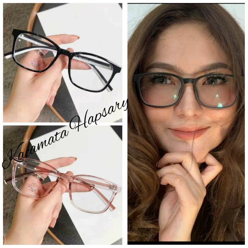 FRAME KACAMATA ANTI RADIASI BLUERAY TR90 FASHION PRIA DAN WANITA 8264 | KACAMATA MINUS PHOTOCROMIC