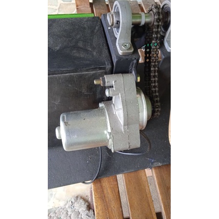 dinamo gearbox dc 24v penggerak