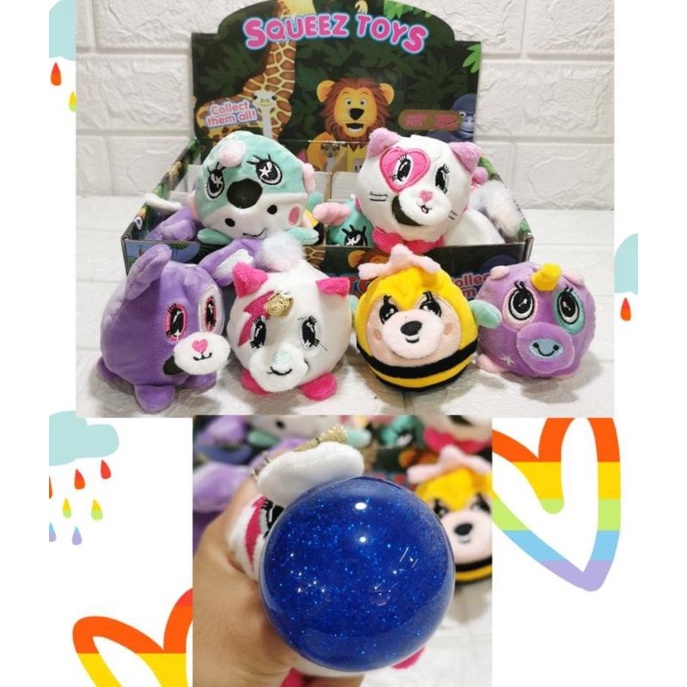 MaInan Squeezy Toys,,, Animal k, animal Galaxy, seaword, Unicorn