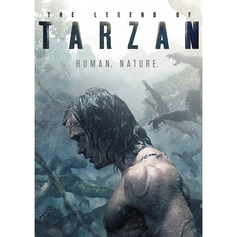 Kaset FiIm DVD: The Legend of Tarzan (2016)