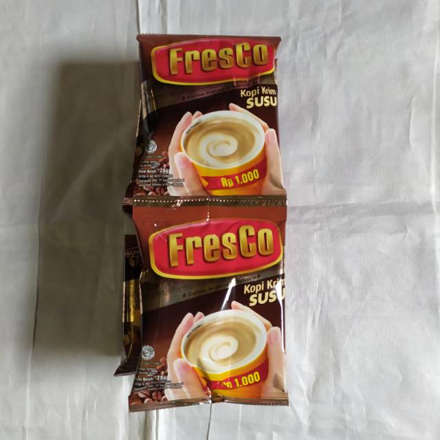 

KAPAL API FRESCO KOPI KRIM SUSU 27g (1 renteng)