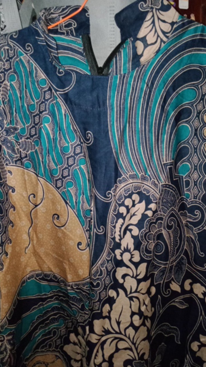 Maura Couple - Sania Ruffle Batik Couple Ori Ndoro Jowi Garansi Termurah Shopee - Batik Modern Solo