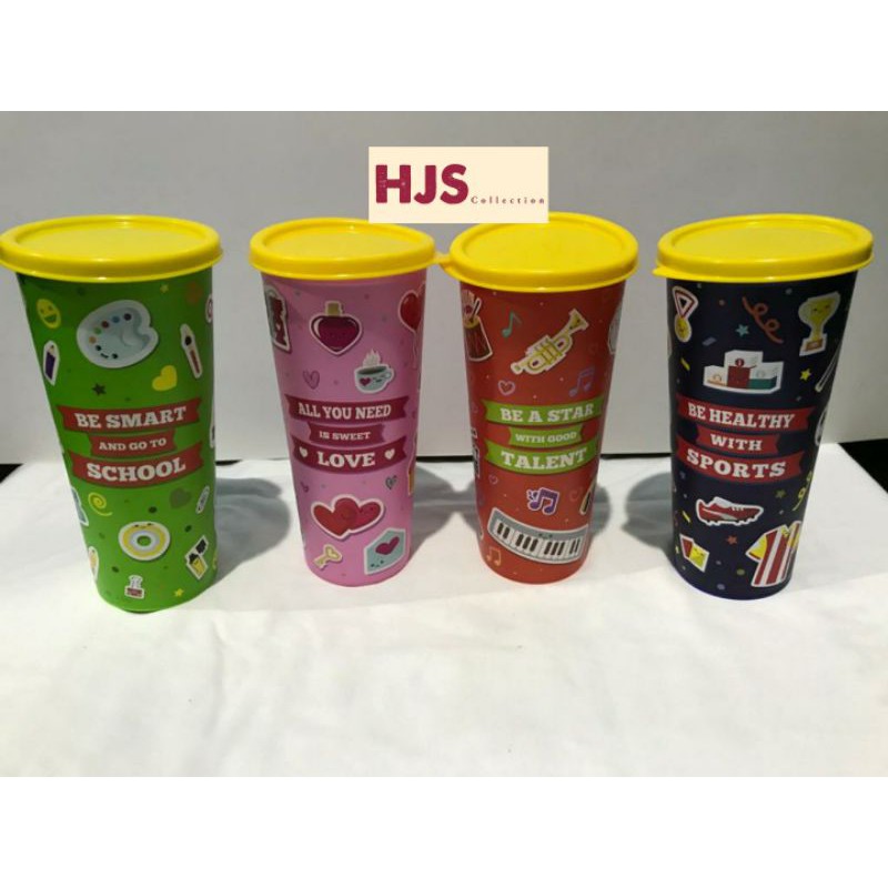 gelas tutup cantik / gelas tutup souvenir/souvenir ulang tahun