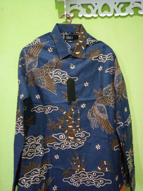 Promo!! Batik Pria Model Slimfit Asli Lengan Panjang Asli Kattun Prima 40s