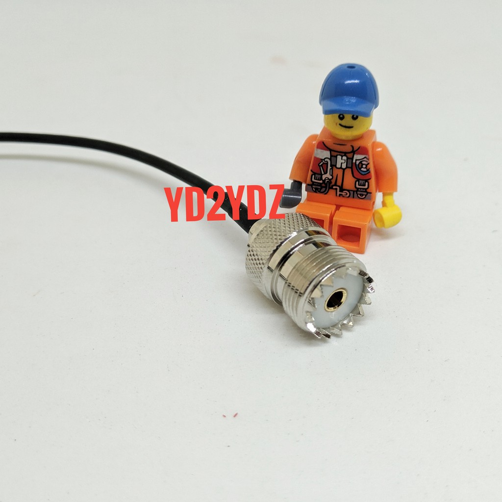 kabel jumper sma female to pl female so239 - adapter konektor radio ht connector uhf pl so-239 rg174 pigtail