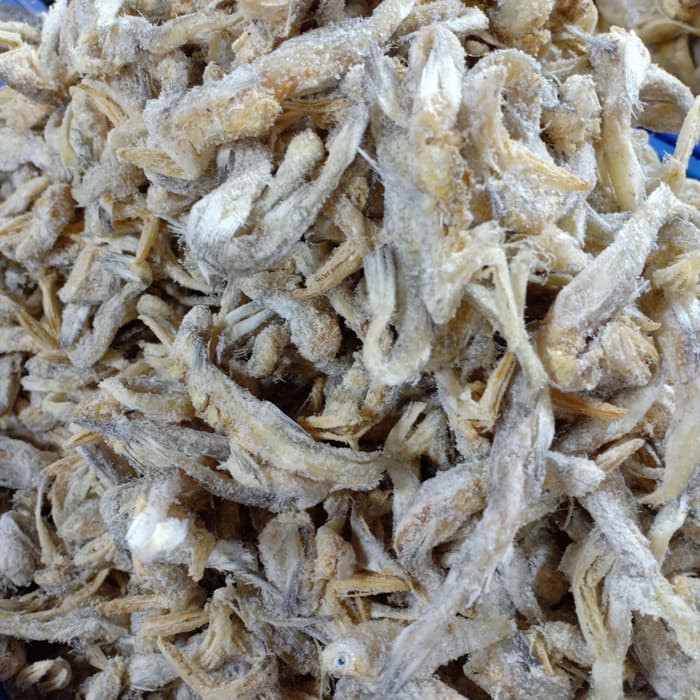 Grosir 100 gram Ikan Asin Jambrong Abong Kualitas Super Murah