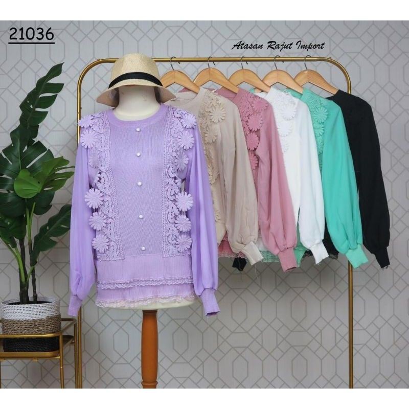 ATASAN RAJUT MIX BRUKAT BY .VNS MY STYLE