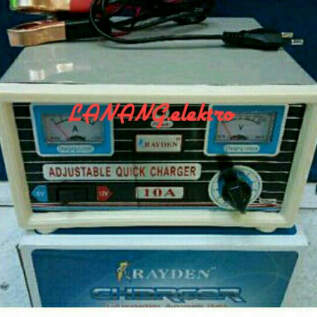 Charger aki 10A Rayden
