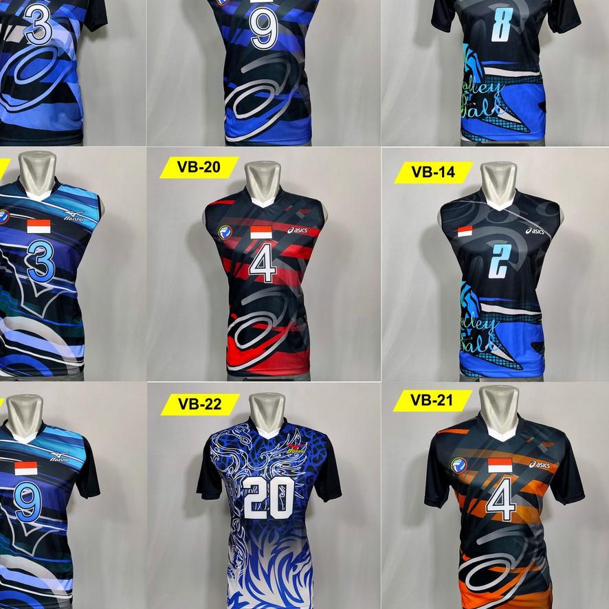 ▼ jersey voli printing kaos voli proliga teamnsa indonesia ♧