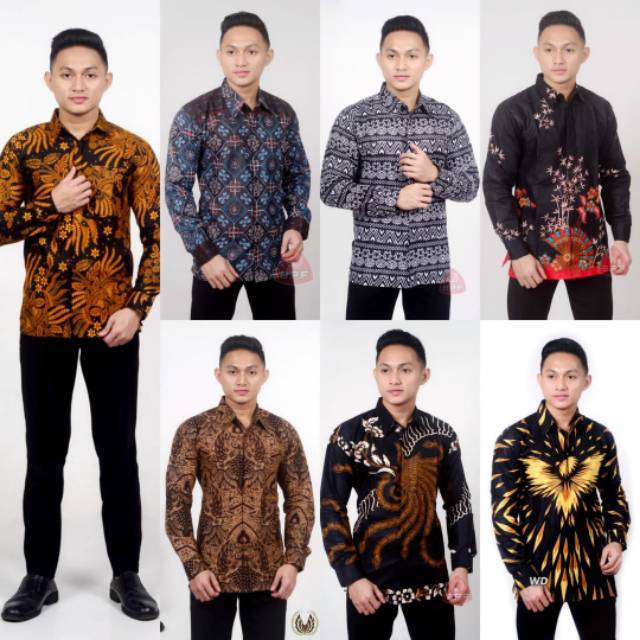  Kemeja batik terbaru 2019 batik pria kantor batik pesta 