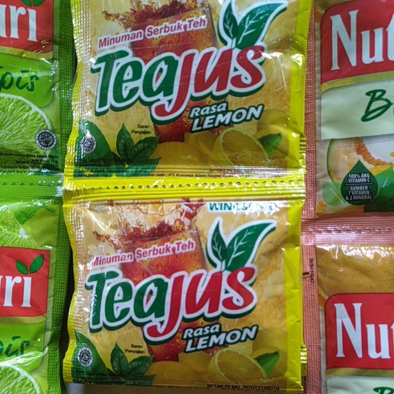 

TEA JUS rasa lemon