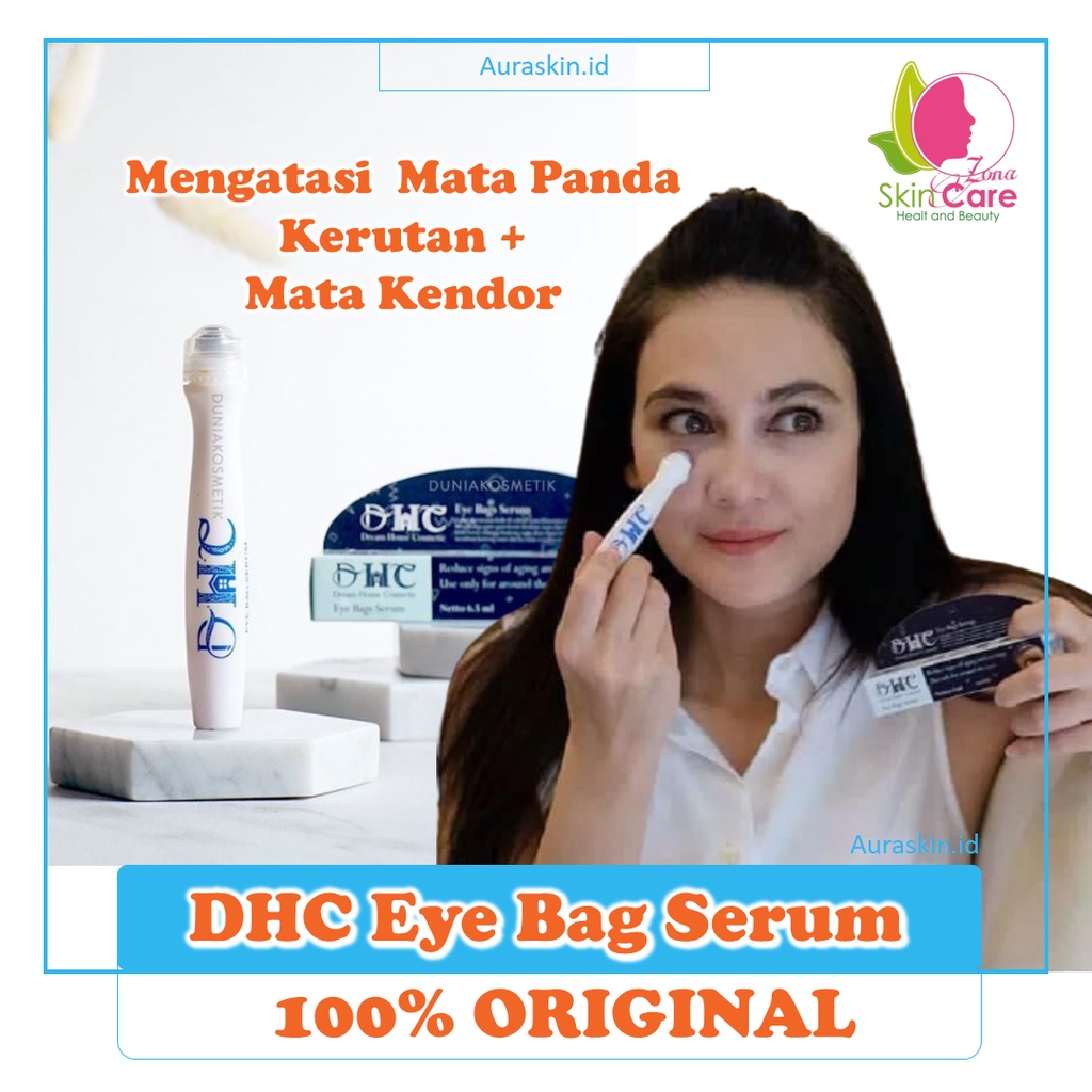 ORIGINAL DHC Eyebag Serum Penghilang Penyamar Mata Panda Menghilangkan Keriput dan Kantung Mata BPOM