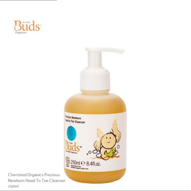 Buds Precious Newborn Head to toe cleanser