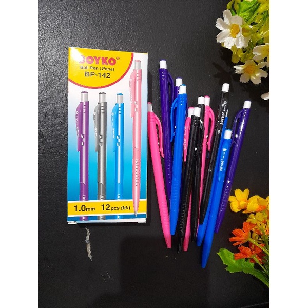 

PULPEN CETEK JOYKO WARNA WARNI pulpen ballpoint cetak cetek warna warni joyko murah bisa untuk souvenir murah berkelas