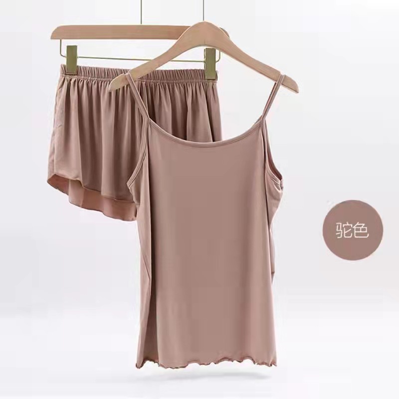 Baju Tidur Tanktop Sexy | Setelan Baju Tidur Camisole | Baju Tidur Dewasa Korean Style KR1011