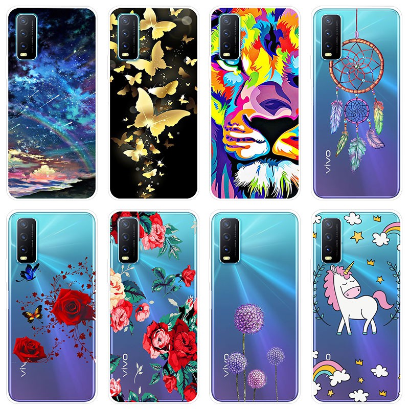 Vivo Y20 Casing Tpu Soft Cover Phone Case Hp Vivo Y20 2020 Vivoy20 Y20s Kartun Silikon Kasus Shopee Indonesia