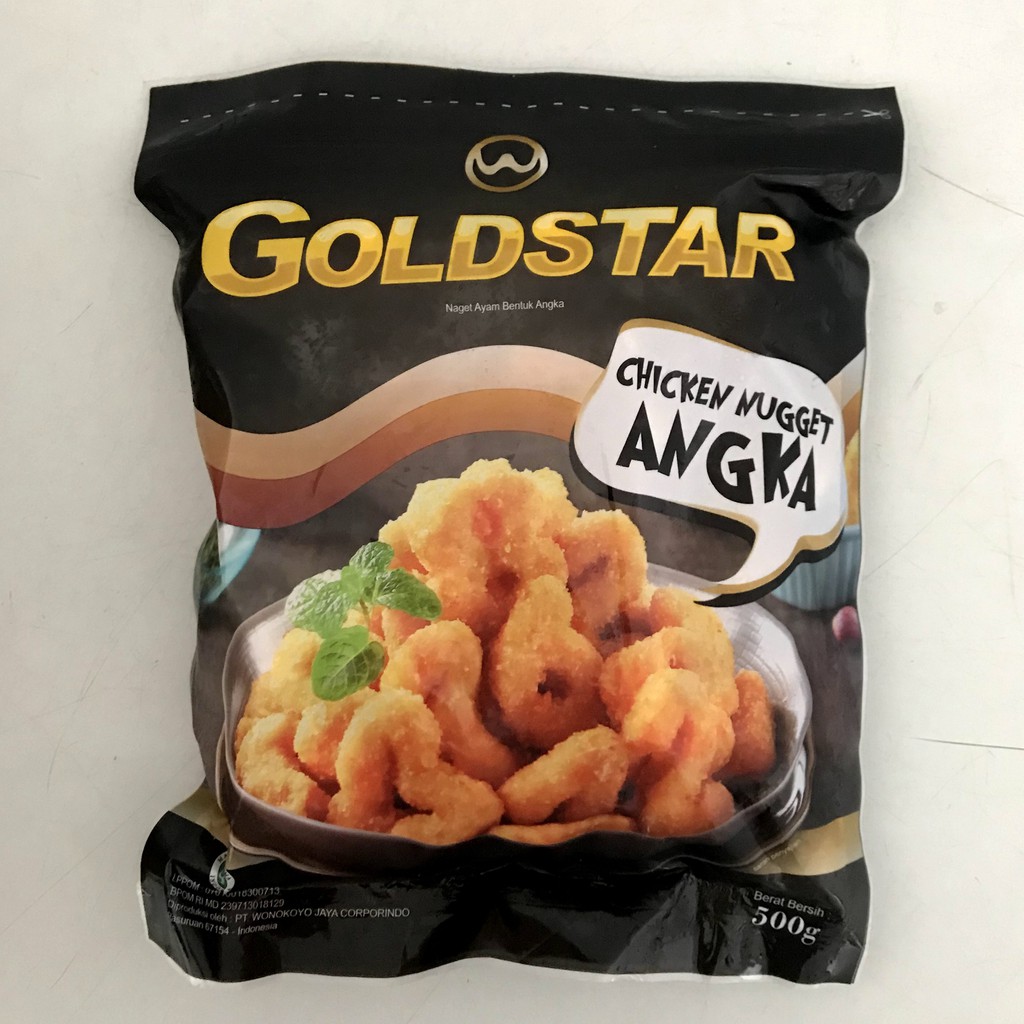

Goldstar Nugget Angka 500g