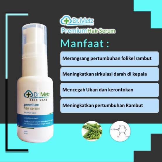 Dr Metz Premium Hair Serum Atasi Uban & Rambut Rontok 100% Ampuh