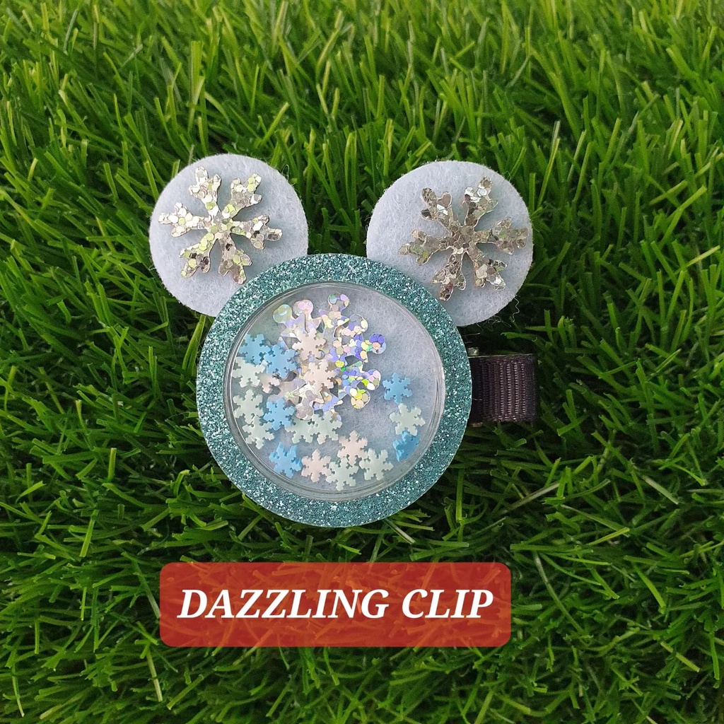 DAZZLING CLIP AKSESORIS JEPIT RAMBUT ANAK DEWASA CHRISTMAS NATAL FASHION IMPORT ALA KOREA